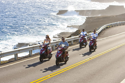 Oahu Moped Riders