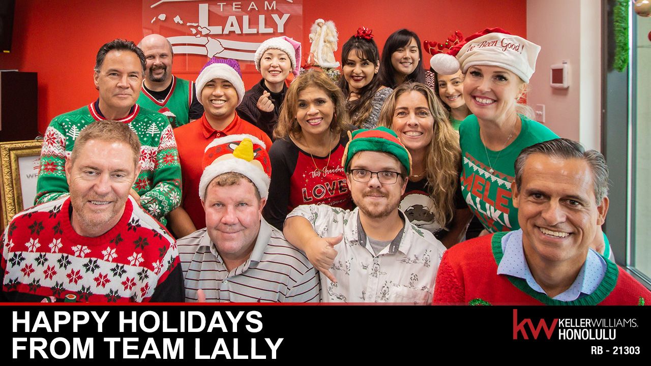 Mele Kalikimaka from Team Lally