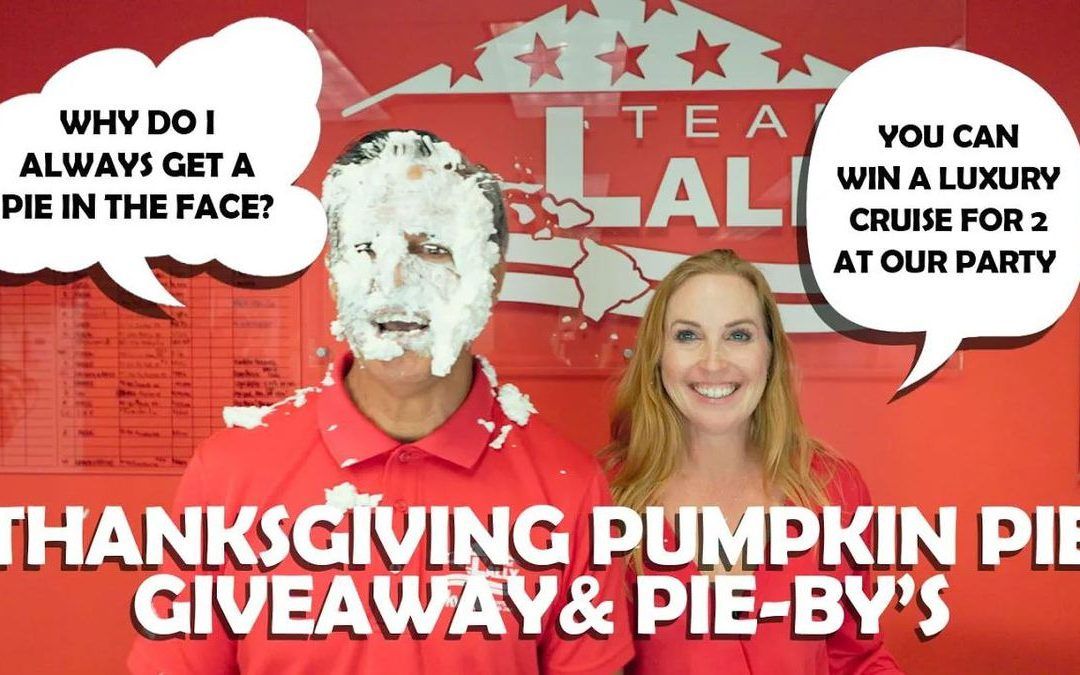 Thanksgiving Joy: Join Us for a Pie Party at Team Lally Office!